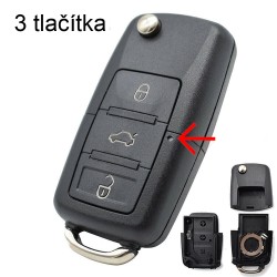 Klíč Volkswagen - Škoda, VW...