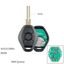 Dálkovým ovládání BMW HU58...